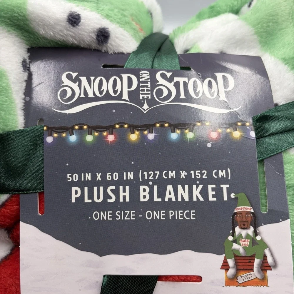 NEW Snoop ON THE STOOP PLUSH Blanket‎ 50